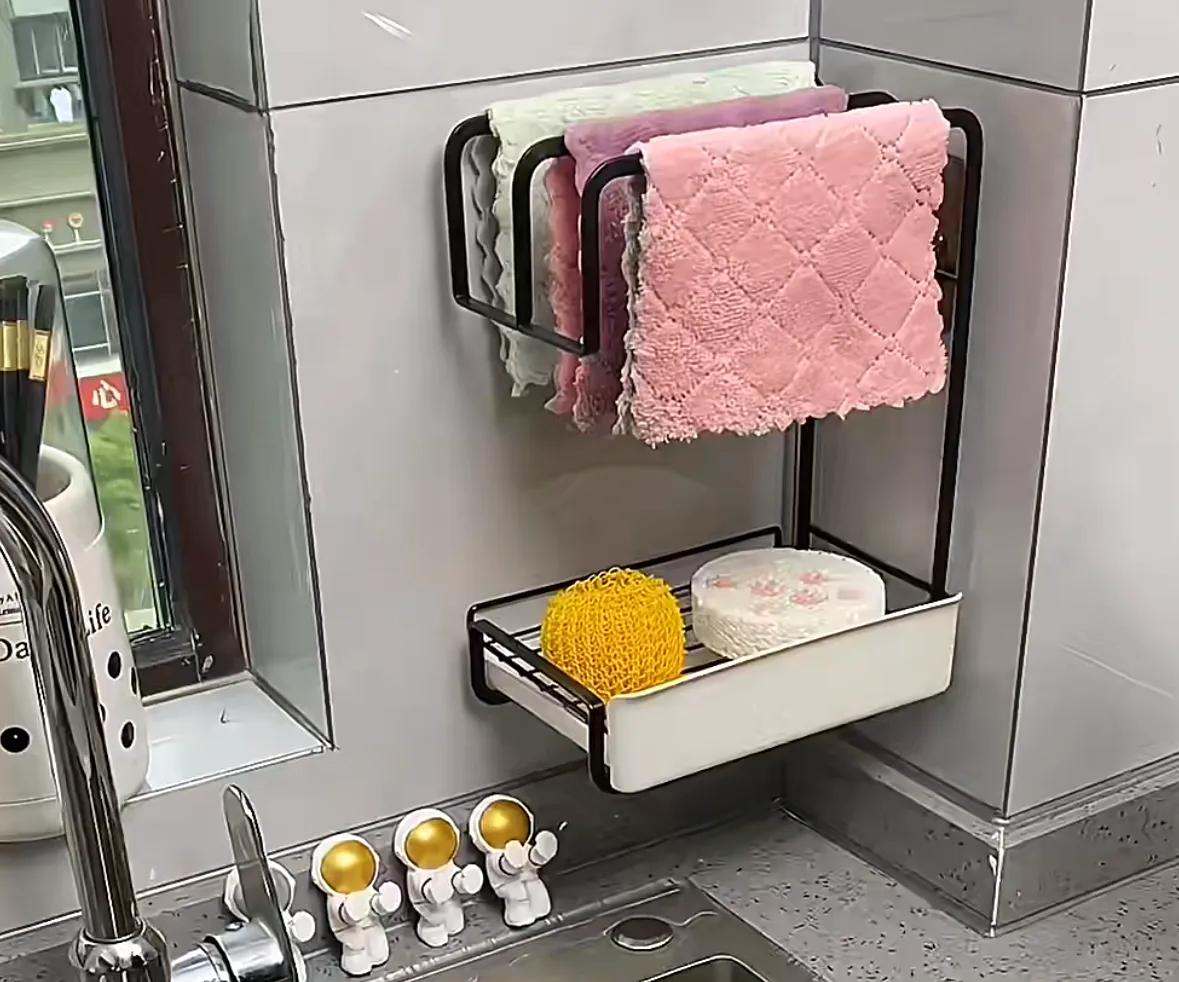 _被网友的“收纳智慧”折服了！不花啥钱，厨房就能井井有条！_被网友的“收纳智慧”折服了！不花啥钱，厨房就能井井有条！