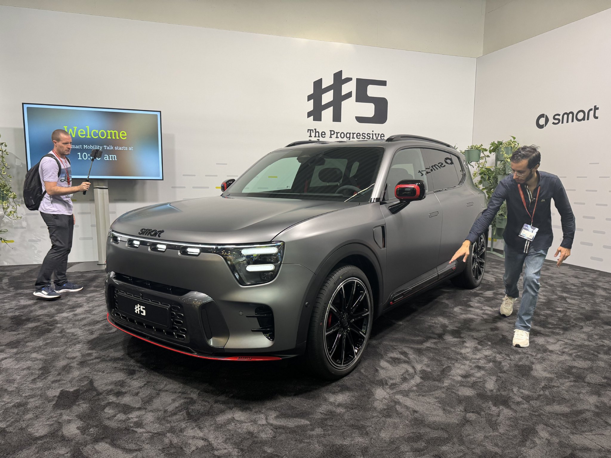 2025慕尼黑车展：smart #5 BRABUS亮相