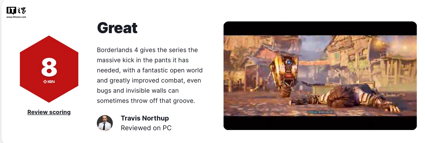 _游戏《无主之地4》明日发售,IGN打出8分评价_游戏《无主之地4》明日发售,IGN打出8分评价