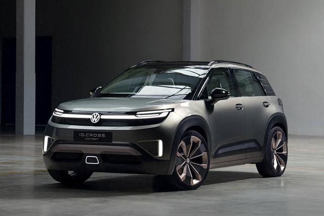 大众ID。CROSS概念车正式亮相！车内空间加宽，搭载前置单电机-有驾