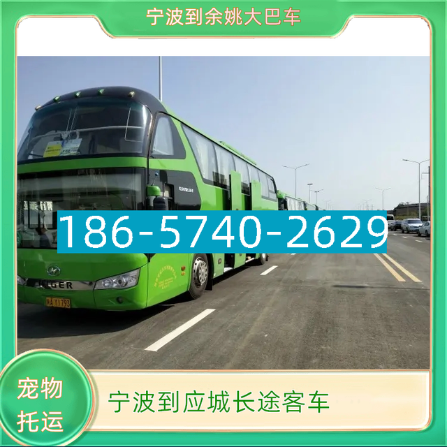 宁波到应城长途汽车I86*574O*2629余姚到应城长途大巴客车-有驾
