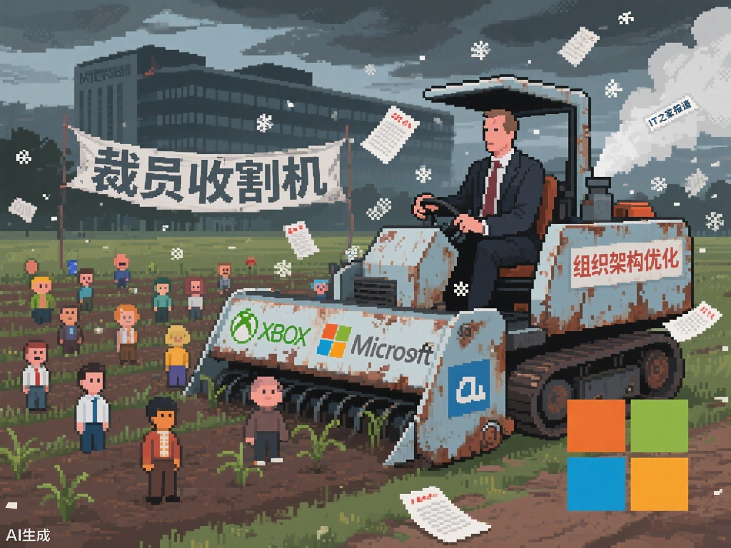 _微软裁员补偿_微软裁员赔偿