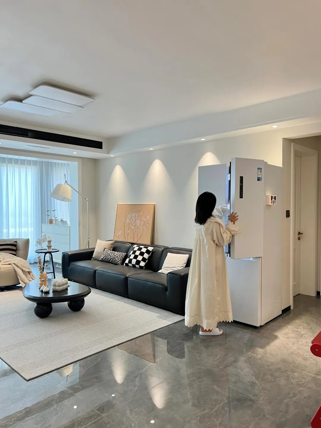 _冰箱厨房位置摆放图_冰箱厨房橱柜的装饰效果图