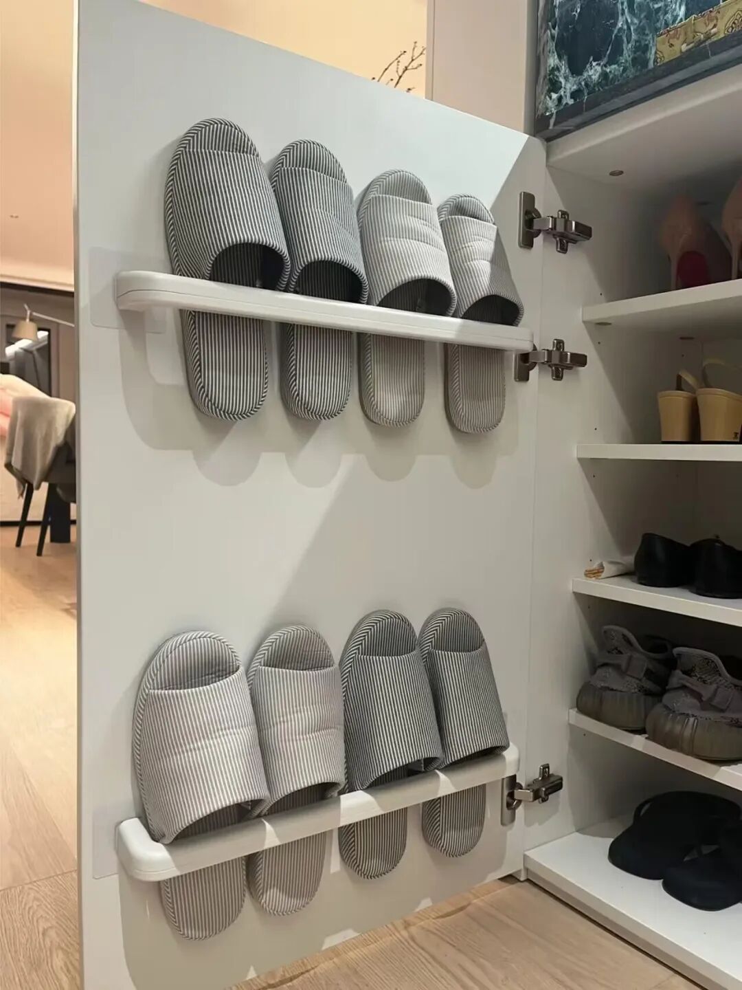 _玄关鞋柜隔断柜效果图大全_玄关鞋柜百科