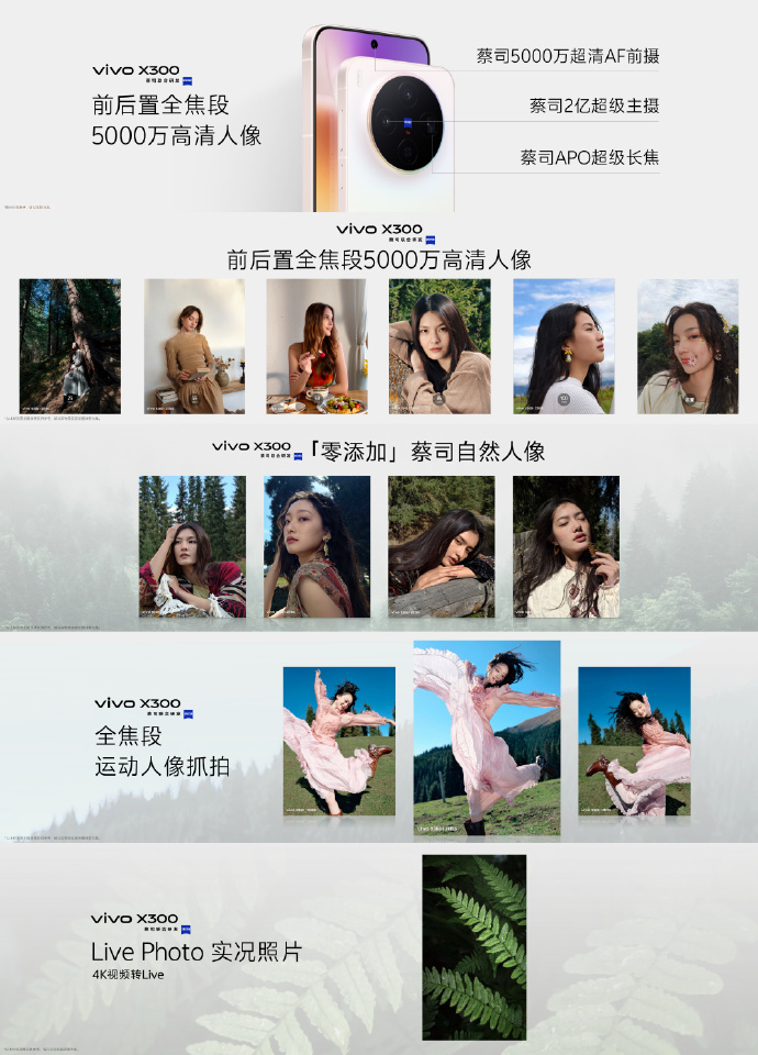 vivo X300系列发布：搭载联发科天玑9500芯片，4399元起