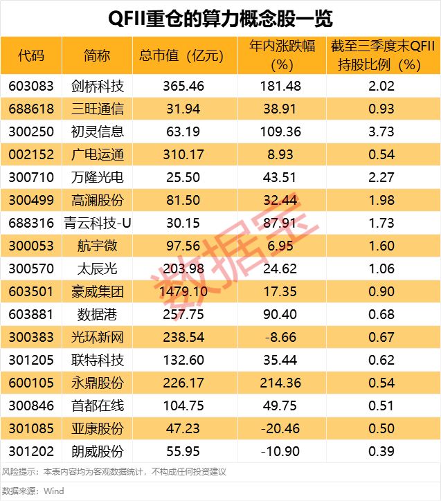 _26个涨停，603843再度停牌核查！算力领域迎重磅利好，外资重仓股出炉_26个涨停，603843再度停牌核查！算力领域迎重磅利好，外资重仓股出炉