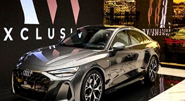 全新奥迪A6L登场，造型如液态金属，颜值帅到爆！-有驾