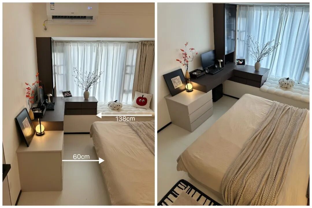 果然还是年轻人“鬼点子”多!飘窗换个思路设计,实用性直接翻倍_果然还是年轻人“鬼点子”多!飘窗换个思路设计,实用性直接翻倍_